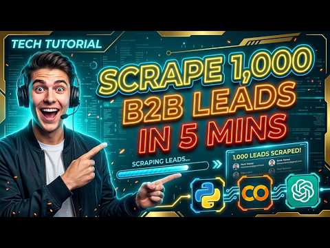 Scrape 1,000 B2B Leads in 5 Mins (Colab + ChatGPT)