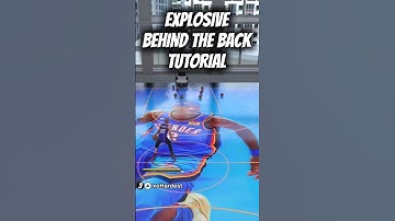 EXPLOSIEVE ACHTER-DE-RUG-DRIBBELTUTORIAL #nba2k26