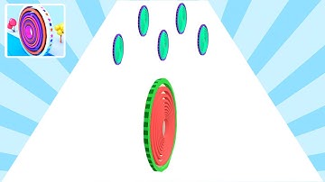 Rolly Paper 3D 🧻 Hyper Casual Games Levels 14-16