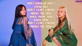 [COVER] CLC Sorn and Seunghee (오승희) - Don't Start Now Lyrics