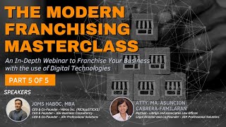 How to Franchise Your Own Business - Module 5 (last part)