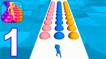 Pop It io - Gameplay Part 1 All Levels Max Level (Android, iOS)