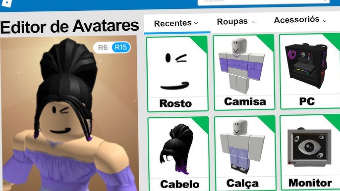 OS MELHORES AVATARES GRÁTIS do ROBLOX! 😱🤩 *Ate eu me surpreendi* 