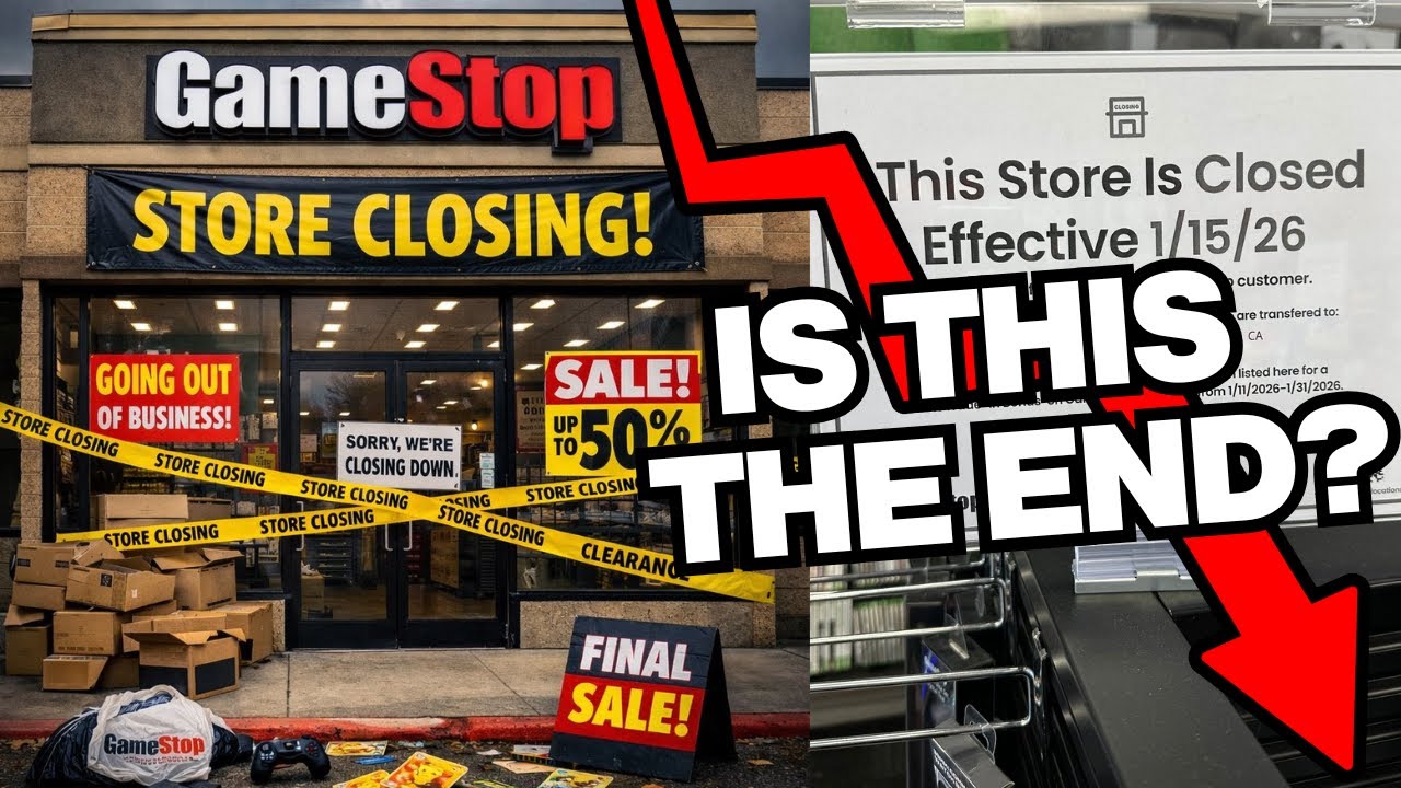 2026 год — последний год работы Gamestop? Закрытие сотен магазинов и многое другое ещё впереди.
