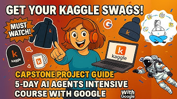 Unlock Kaggle Swags FAST! Complete Pre-Capstone Project Guide for the 5-Day AI Agents Course #kaggle