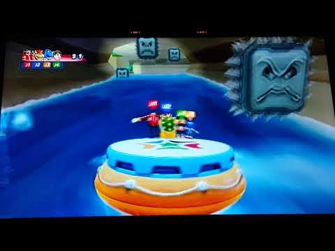 Mario Sonic London 2012 Team Dr Eggman Fails In Dream Rafting 4 Players