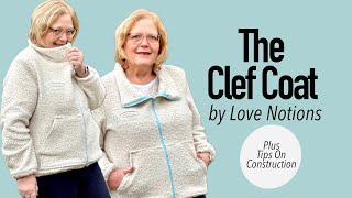 The Clef Coat from Love Notions: Pattern Review & Tips