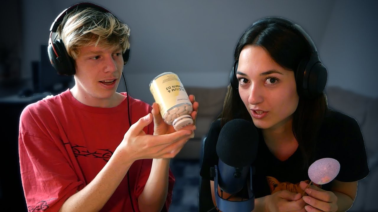 Friend Tries ASMR (too good)