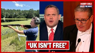 Celebrity 'UK Isn't Free' | Brit To Flee Home After Arrest For Posing With Gun In US | Jon Richelieu-Booth Net Worth