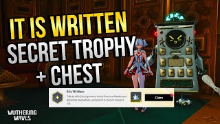 It Is Written Secret Trophy + Chest | Rinascita 2.1 |【Wuthering Waves】