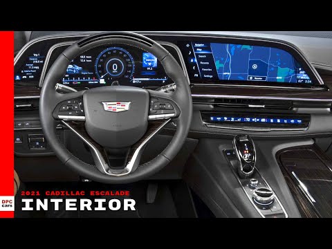 2021 Cadillac Escalade Interior Cabin Youtube
