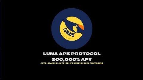 Luna Ape Protocol Token (LUNAPE) Burning Terra Luna Classic