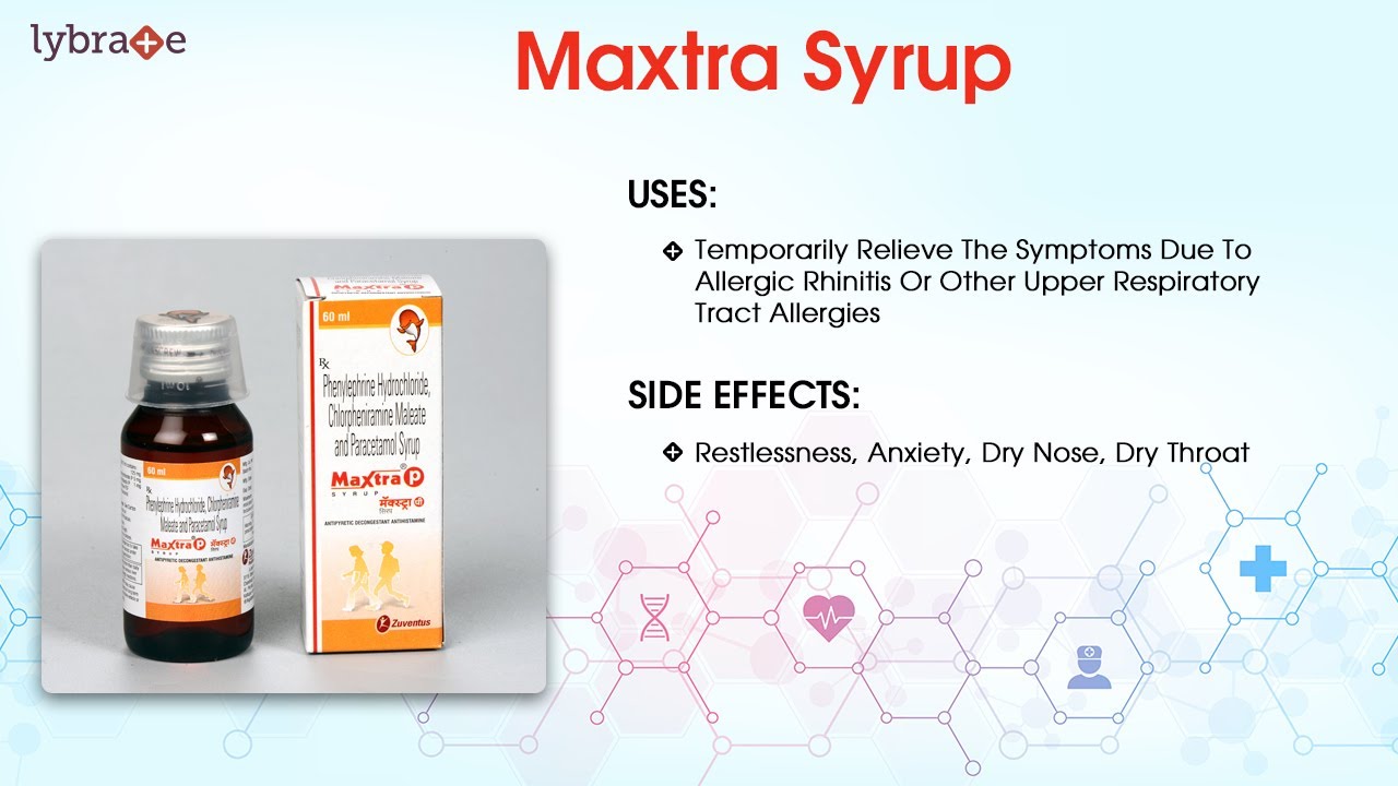 Maxtra Syrup: Uses, Dosage, Side Effects, Price, Composition