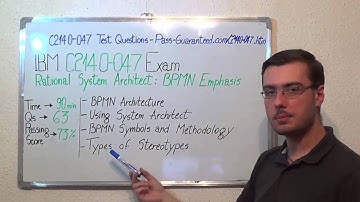 C2140-047 – Rational Exam System Architect: BPMN Test Emphasis Questions