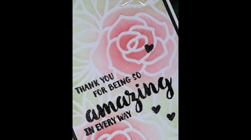 Distress Inks and Stencils