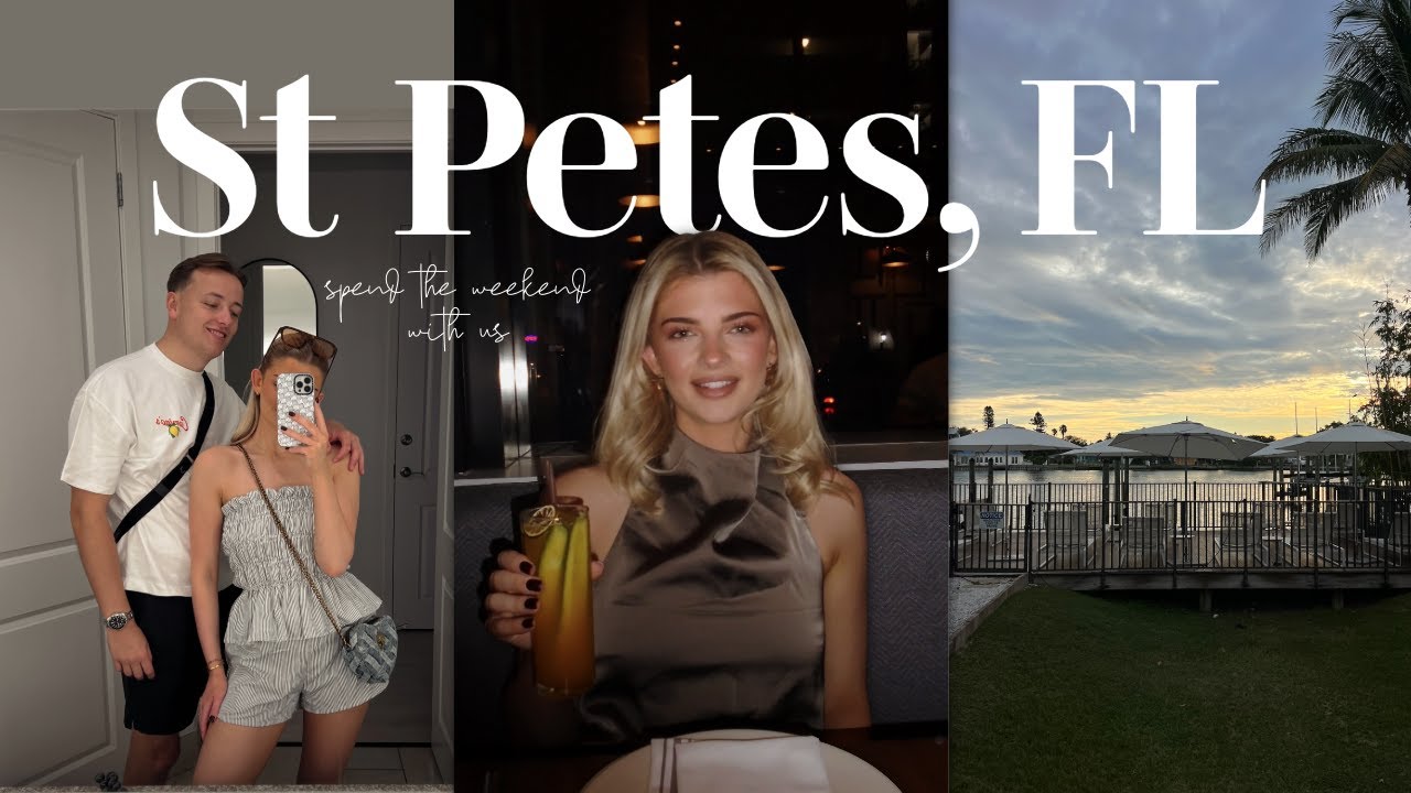 A weekend in St. Petersburg, Florida! 🌊☀️ St Pete's beach + The Hotel Zamora | Milly Hancock
