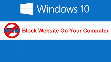 How to block any website (Youtube, Facebook etc..) in windows