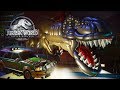 T.REX BREAKOUT! AMAZING JURASSIC PARK RIDES | Planet Coaster Ride Spotlights