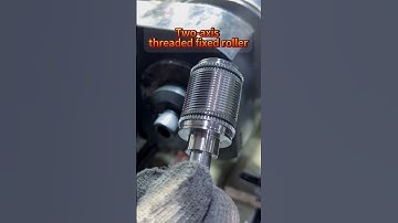 Two-axis threaded fixed roller#threadrollingmachine#knurlingmachine#threadrollingwheel#machine