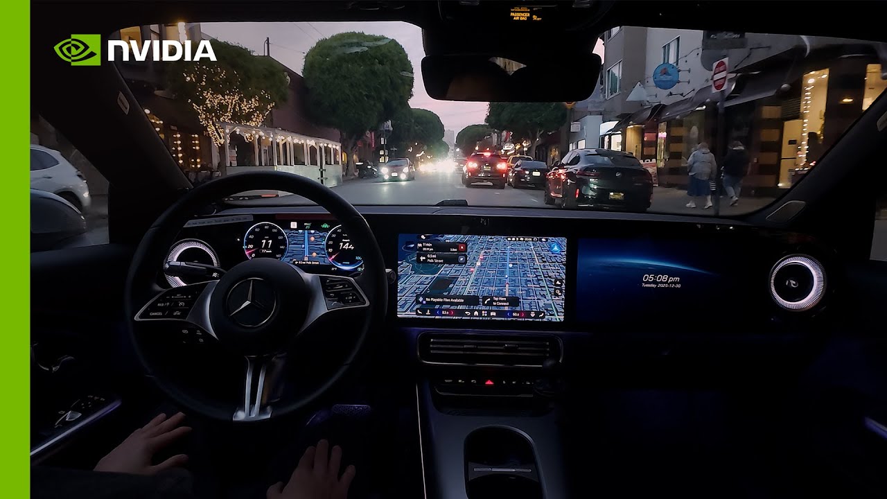 Level 2++ Autonomous Driving in San Francisco With NVIDIA DRIVE AV
