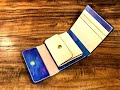 Crafts dyed  leather wallet pattern no28