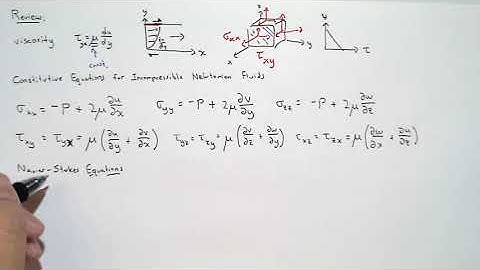 Fluid Mechanics lecture: Differential Fluid Flow part 4