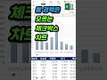 체크박스 하나로 차트 완성하는 꿀팁 🧠📊 (엑셀 고수 공식)