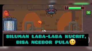 MELAWAN BOSS LABA" KOTAK TERBANG BISA NGEBORR | STAGE 66 - 75 | RED BALL ROLLER screenshot 4