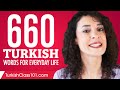 660 Turkish Words for Everyday Life - Basic Vocabulary #33