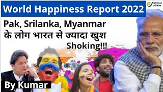 World Happiness Report 2022, India among ‘unhappiest’ nations, languishes at 136th spot