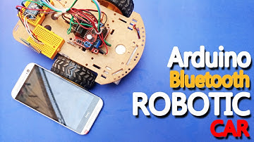 Arduino Bluetooth Controlled Robotic Car with Android application