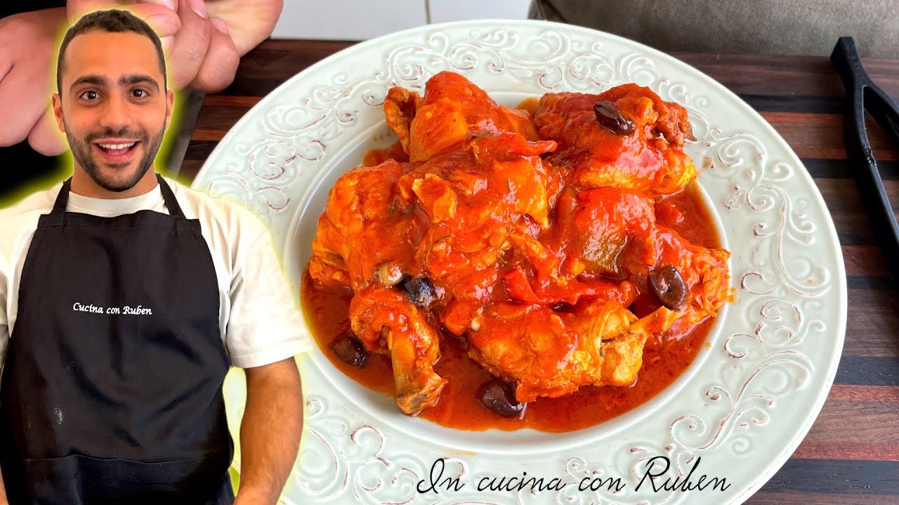 POLLO CON I PEPERONI PER FERRAGOSTO🍗🫑