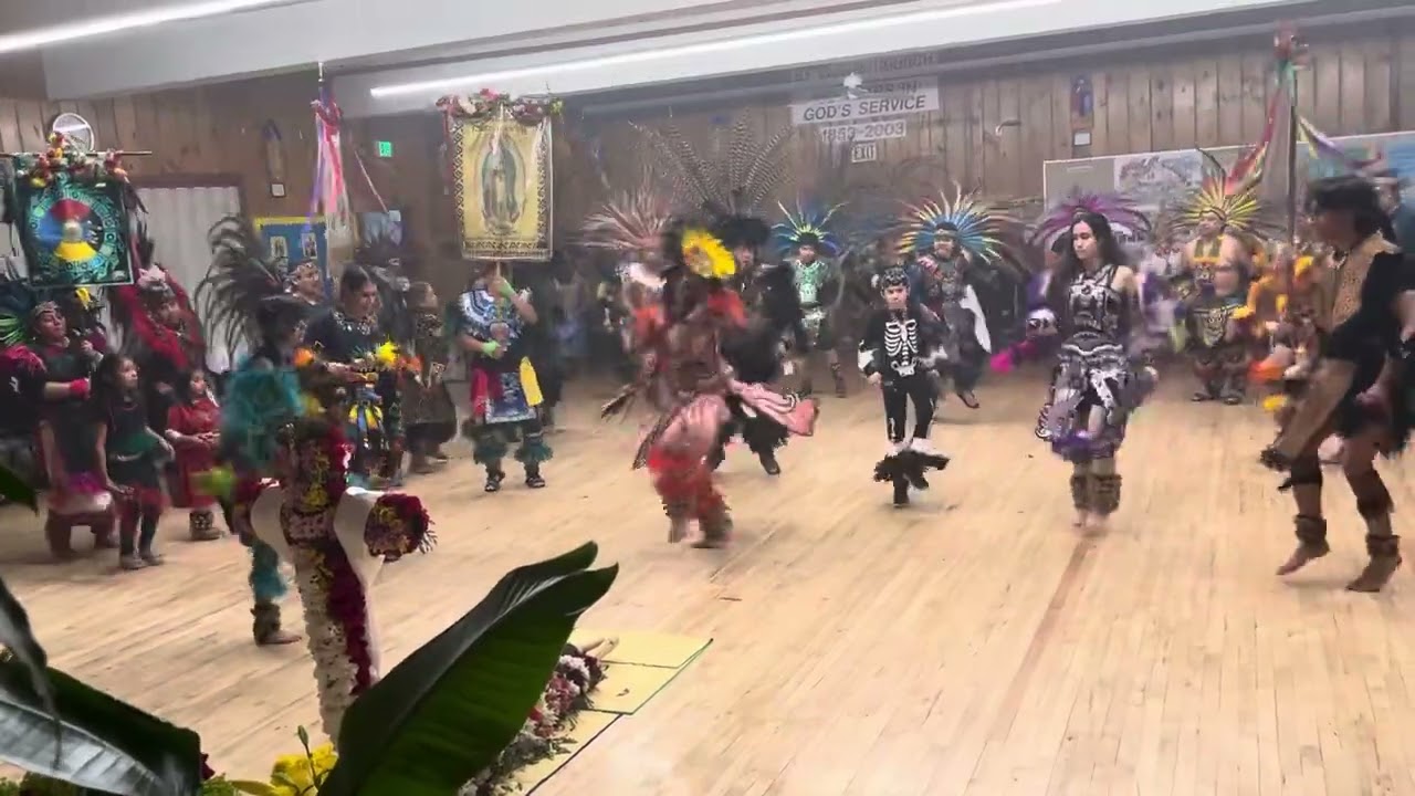Danza Azteca Caballo (Festividad del Sr. de Chalma, Familia Medina, 2024).