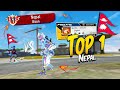 Nepals top 1 bizon player vs tgr nrz  op cs gameplay  free fire