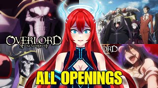 FIRST TIME REACTING to ALL OVERLORD Openings (1-4)