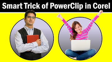 Best & Smart Trick PowerClip In CorelDraw Explained By Ajaz Computer