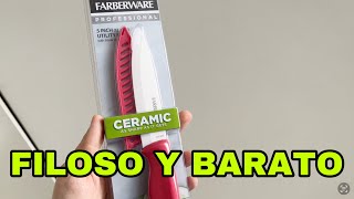 Cuchillo Ceramico Farberware Profesional de Walmart by Tacaño por las Compras 264 views 6 months ago 4 minutes, 25 seconds