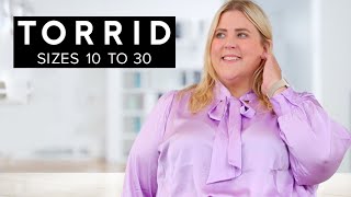 Torrid Plus Size Try-On Haul | Sweaters, Denim, Dresses & More! 🍂