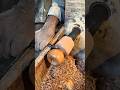 Perfect Wooden Apple Making Process |  Wood Art😯#viral