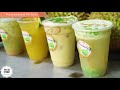 Bóc tem ngay QUÁN NƯỚC MÍA SẦU RIÊNG 20K FULL TOPPING đầu tiên có mặt tại Hà Nội