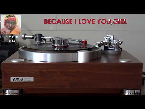 해적LP: THE STYLISTICS -BECAUSE I LOVE, GIRL