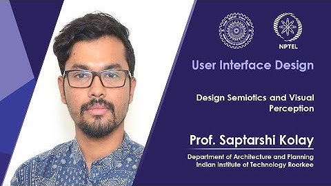 Design Semiotics and Visual Perception