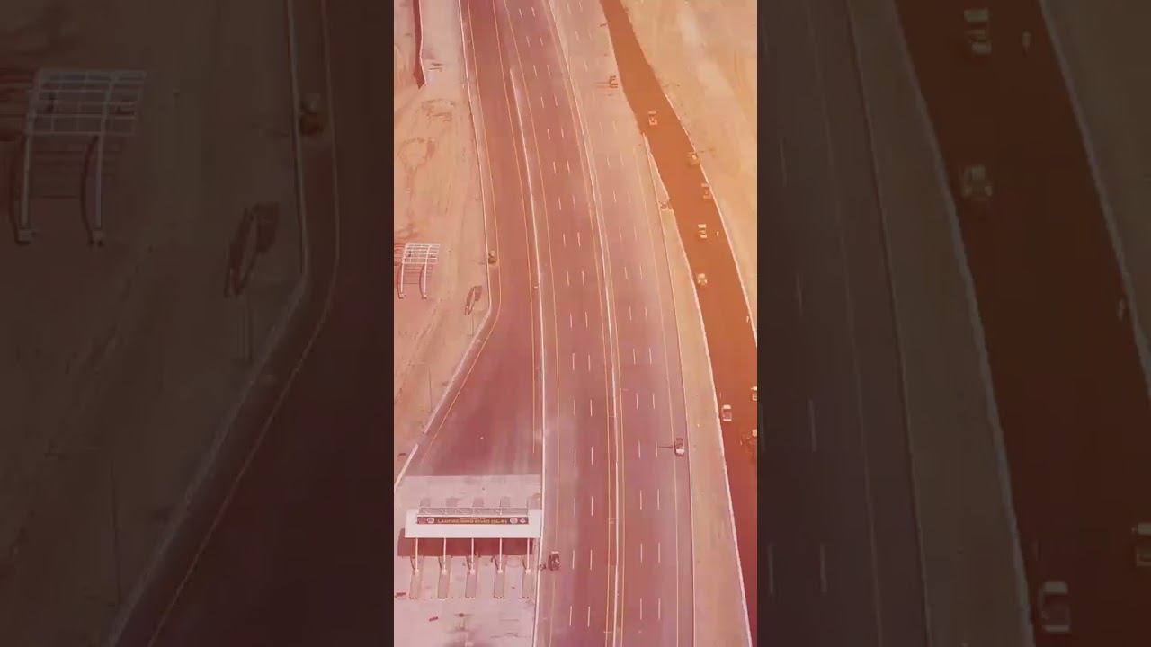 The Southern Loop-3 Lahore Ring Road. Final touches as expansion joints at two bridges, asphat