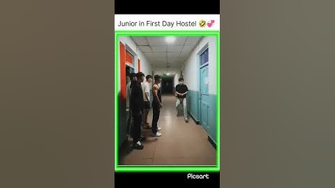 junior in first day hostel 😂.              funny #memes #fu