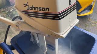 Johnson 8hp outboard