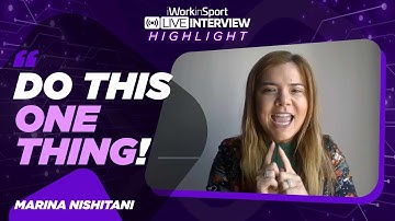 The Importance of Volunteering in Sports | feat. Marina Nishitani