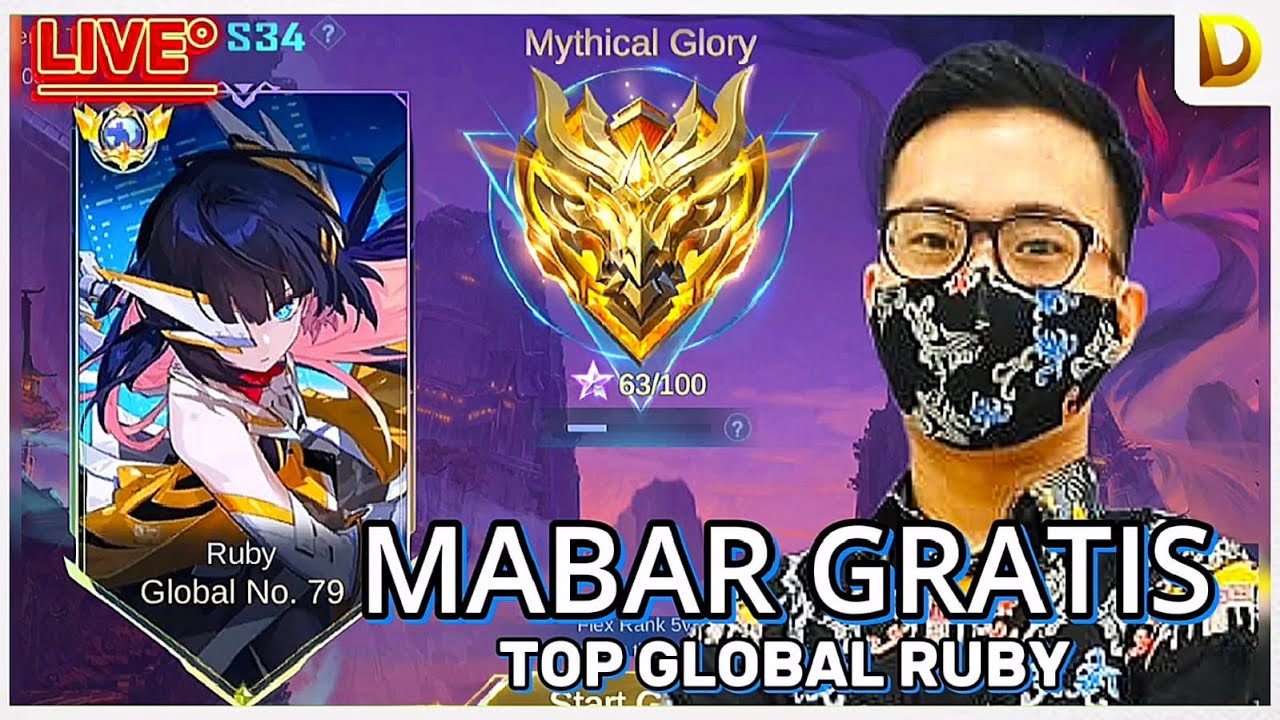 Global Ruby | Open Mabar Free | Dapinpin #shorts - YouTube