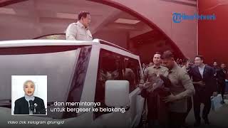 Detik-detik Prabowo Tertawa Terbahak-bahak Lihat Wamen Angga Diamankan Paspampres: Itu Wakil Menteri