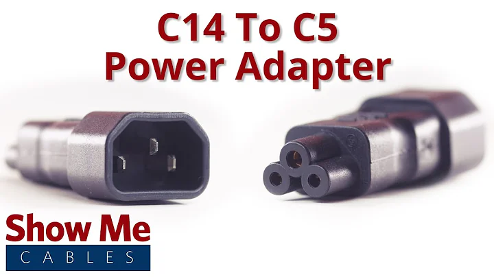 C14 to C5 Power Adapter #1020
