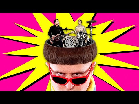 Oliver Tree - Let Me Down (feat. blink-182) [Lyric Video]